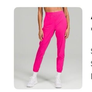lululemon athletica Bright Pink adapted state joggers